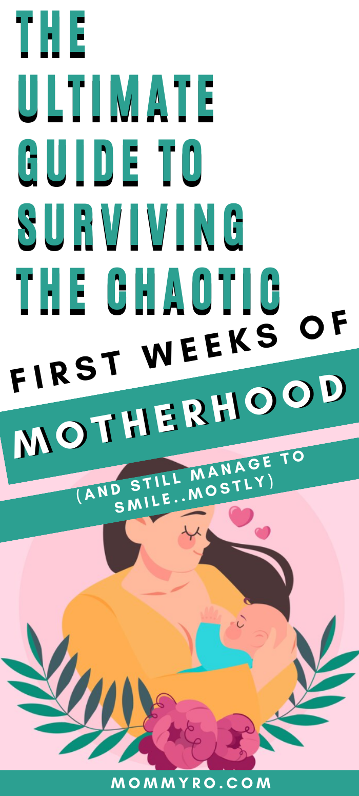 First Few Weeks with Your Newborn (Survival Tips for New Moms)