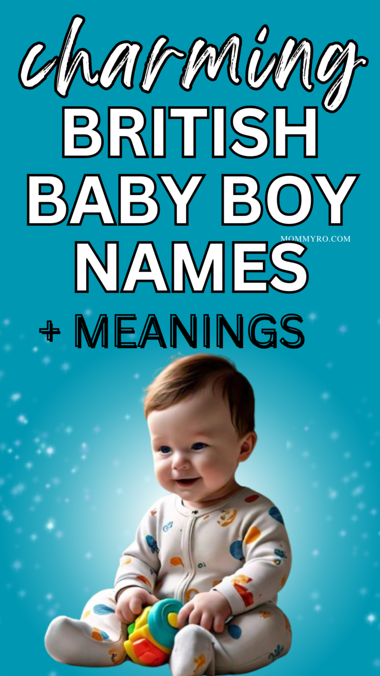 Charming British Baby Boy Names (+Meanings)