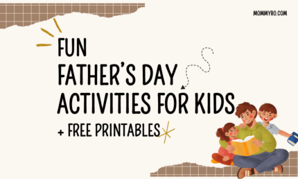 Fun Father's Day Activities for Kids (Free Printable)