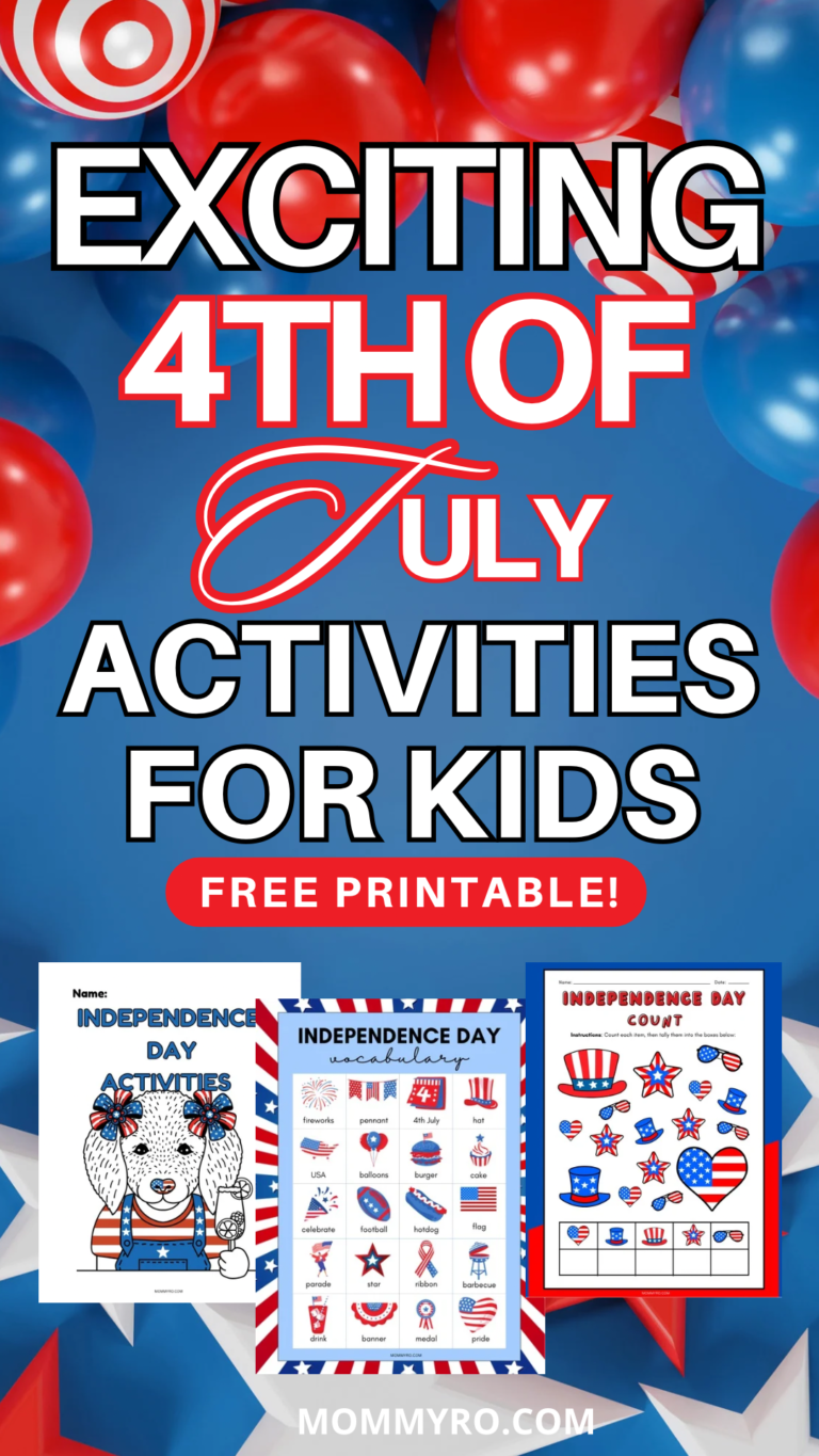 Exciting 4th Of July Activities For Kids (free Printables!)