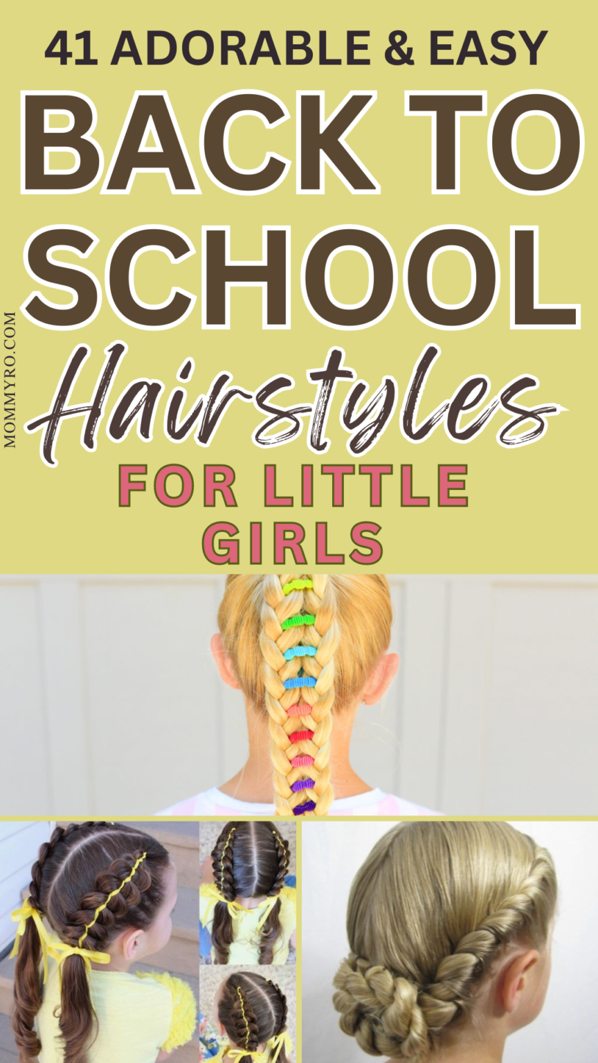 Adorable And Easy Back To School Hairstyles For Little Girls