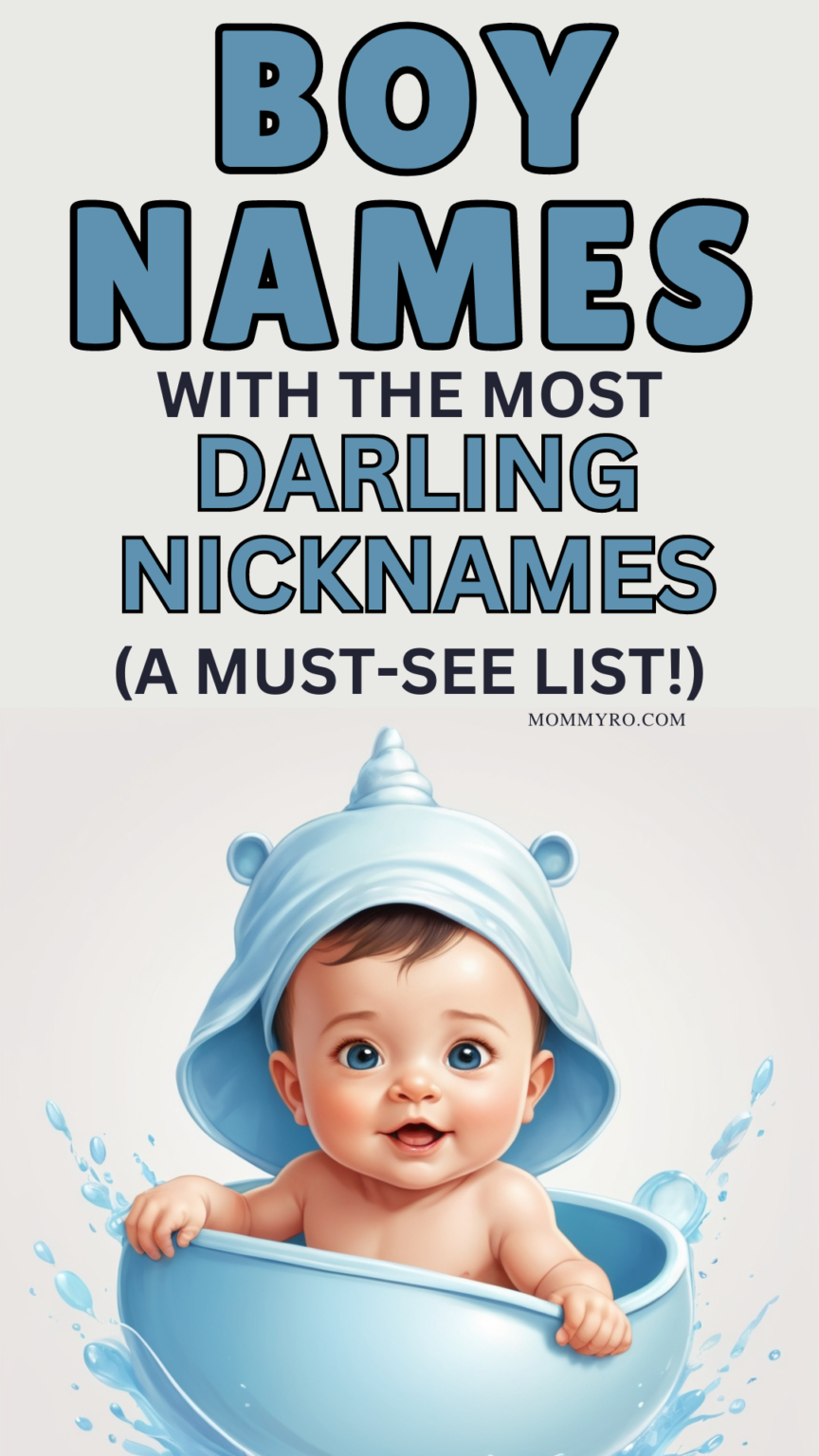 65 Boy Names With Nicknames That Are Too Cute to Resist!