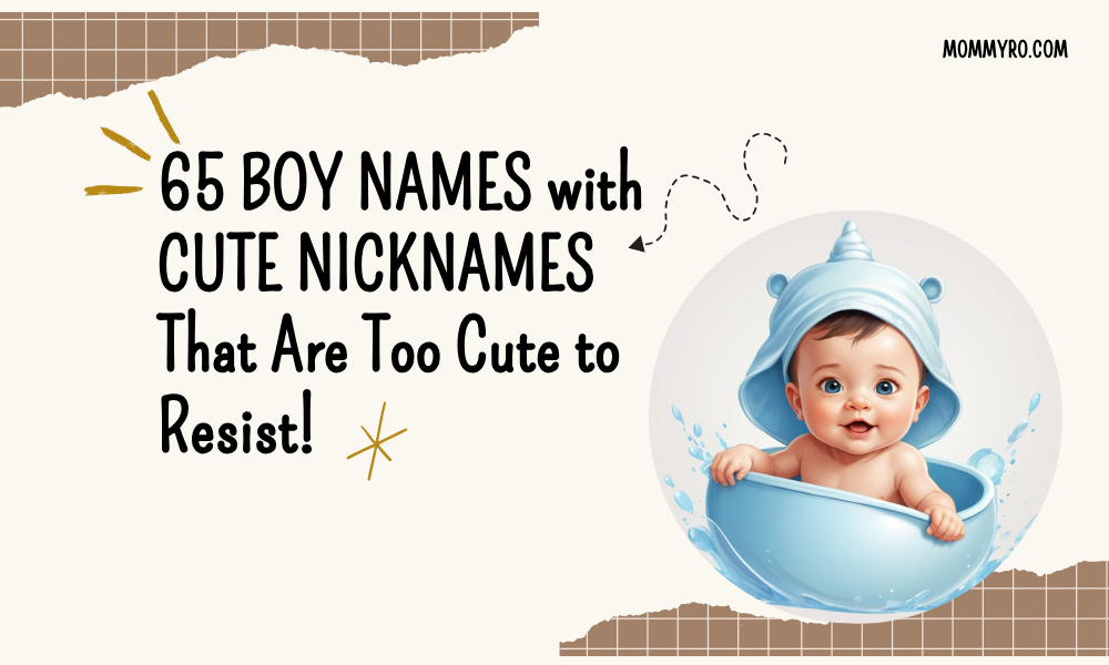 65 Boy Names With Nicknames That Are Too Cute to Resist!