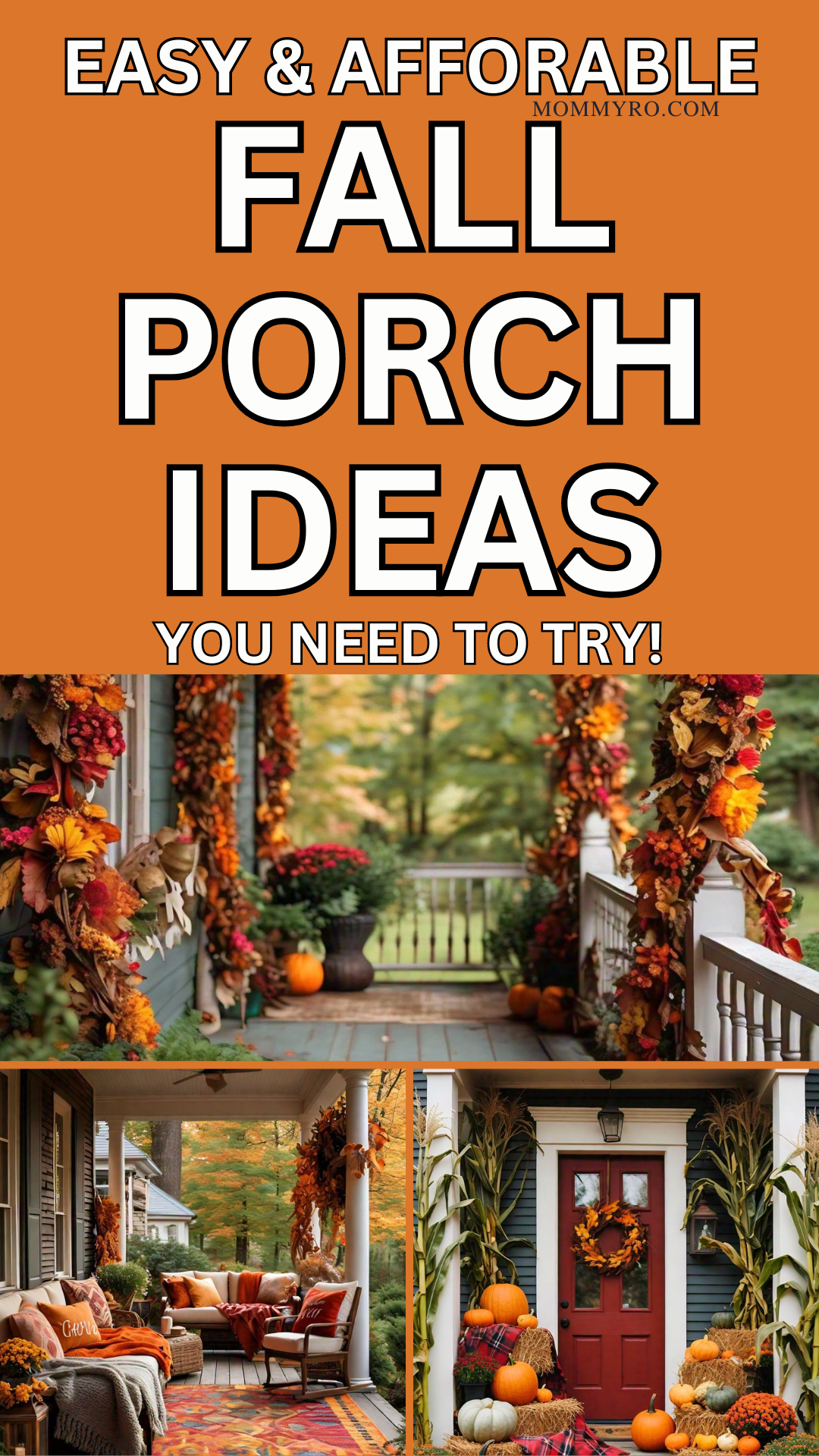 Easy and Affordable Fall Porch Ideas You Need to Try!