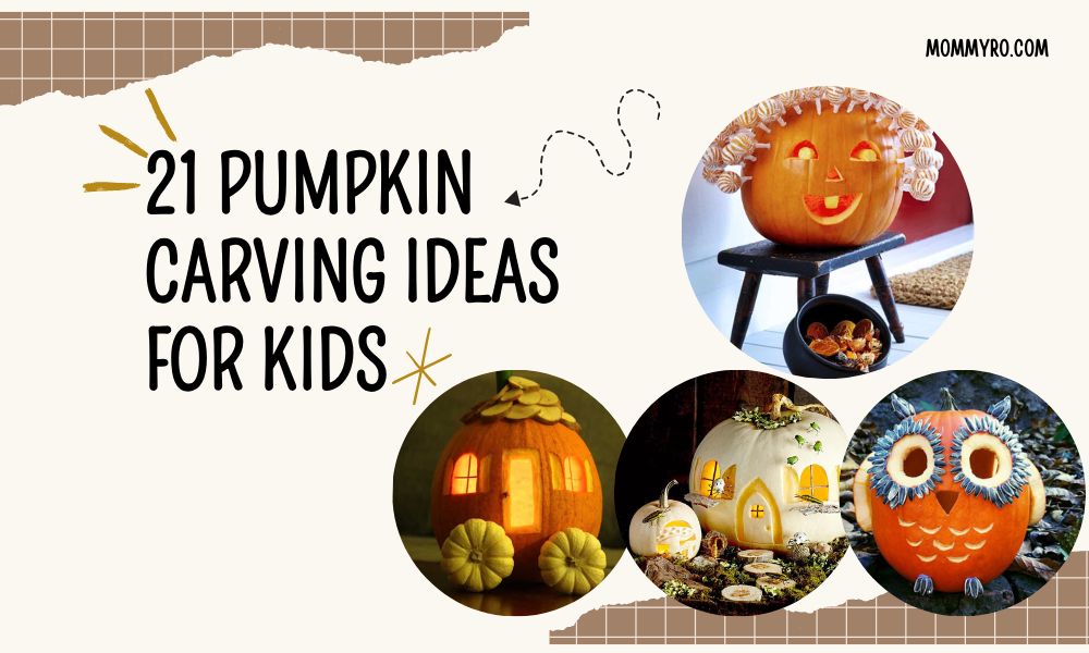 PUMPKIN CARVING IDEAS FOR KIDS