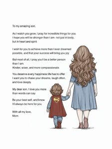 Celebrate Your Son with a Heartfelt Message and Beautiful Artwork