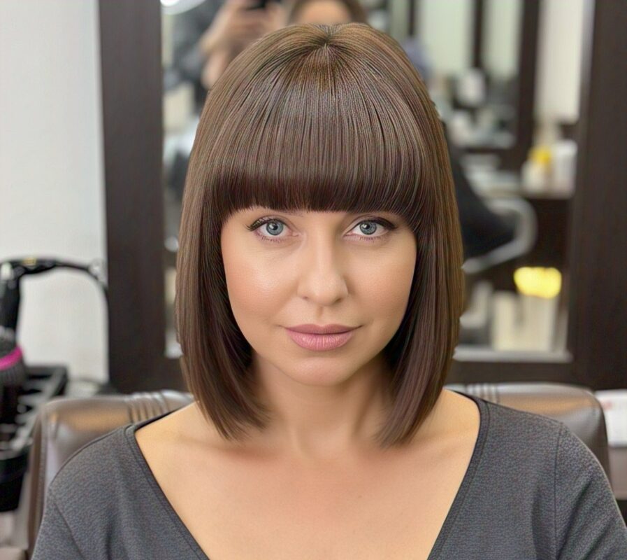 The Bob with Bangs