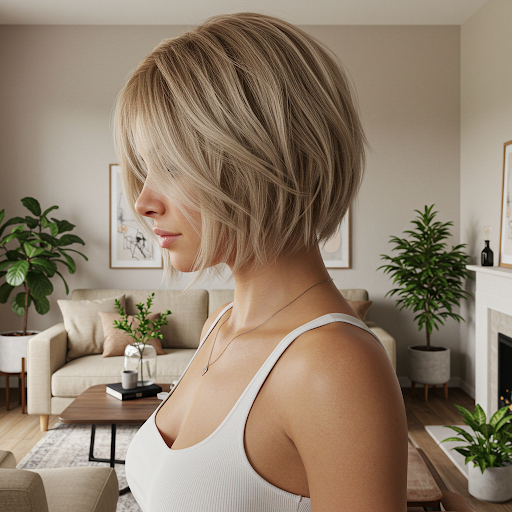 The Inverted Bob (Angled Bob)
