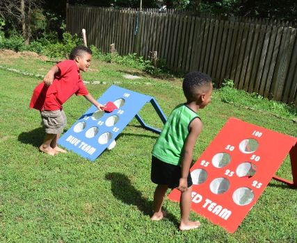 beanbag toss