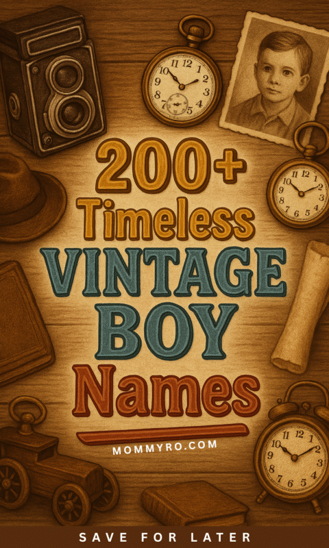 vintage boy names