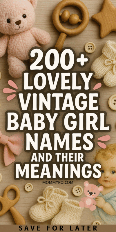 vintage girl names