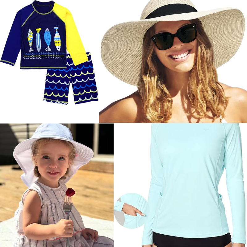 Sun Protection Gear (For Moms + Kids) Sun Protection Gear (For Moms + Kids)