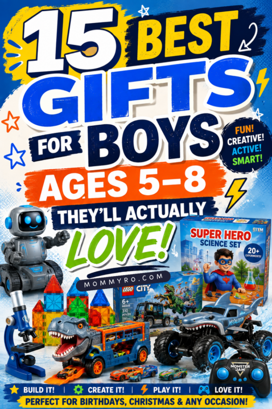 15 Best Gifts for Boys Ages 5–8 They’ll Actually Love