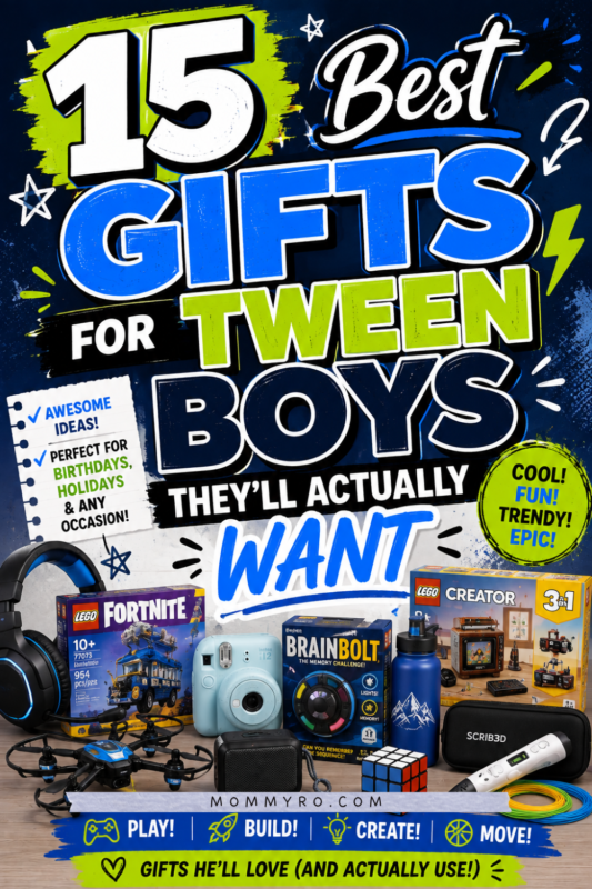 15 Best Gifts for Tween Boys They’ll Actually Want