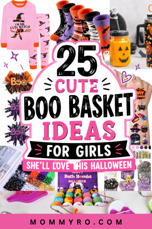 25 Cute Boo Basket Ideas for Girls She’ll Love This Halloween