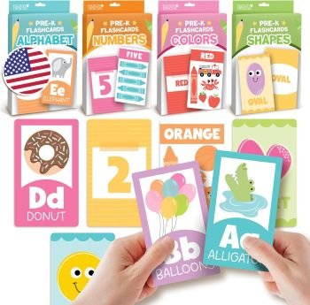 Alphabet Flash Cards for Toddlers 1–3