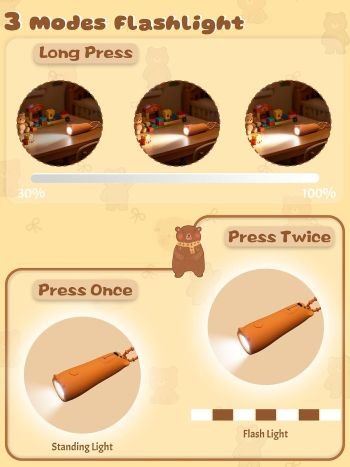 Dimmable Flashlight for Toddlers