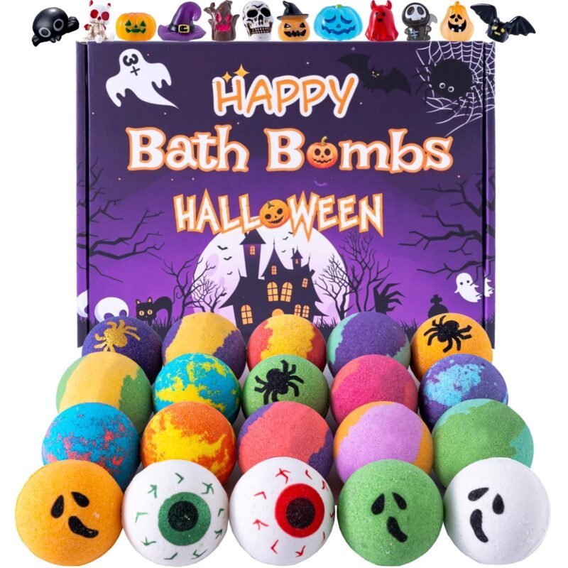 Halloween bath bomb
