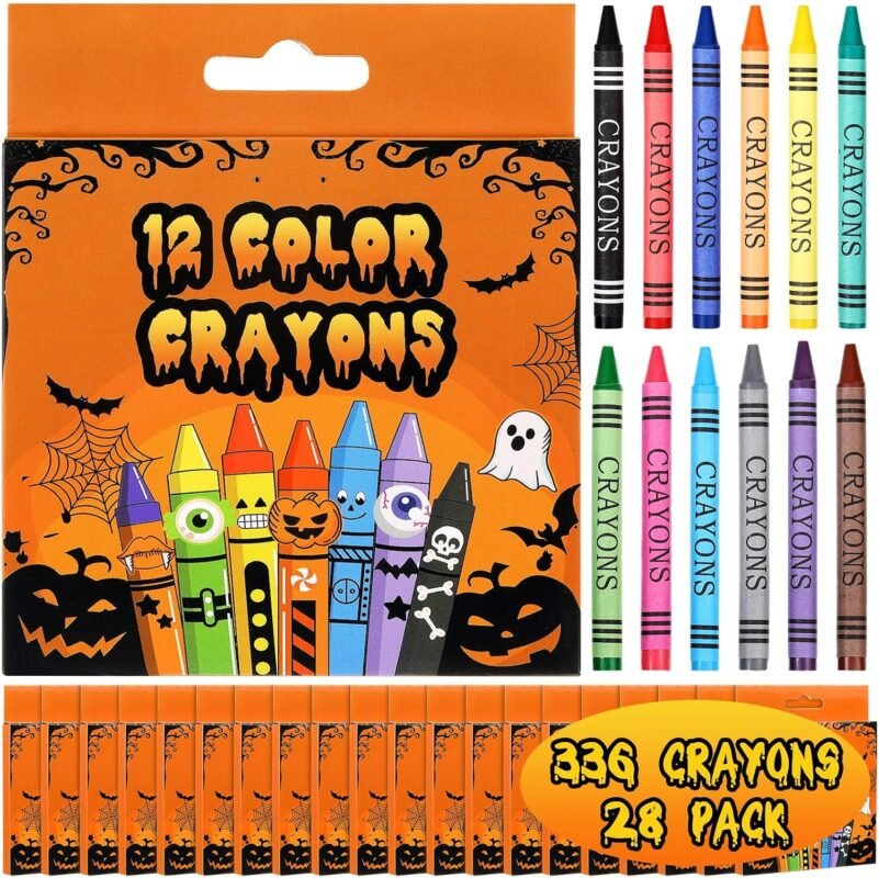 Halloween Crayon Packs Halloween Crayon Packs