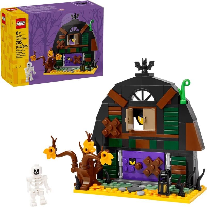 Halloween LEGO-Style Building Set