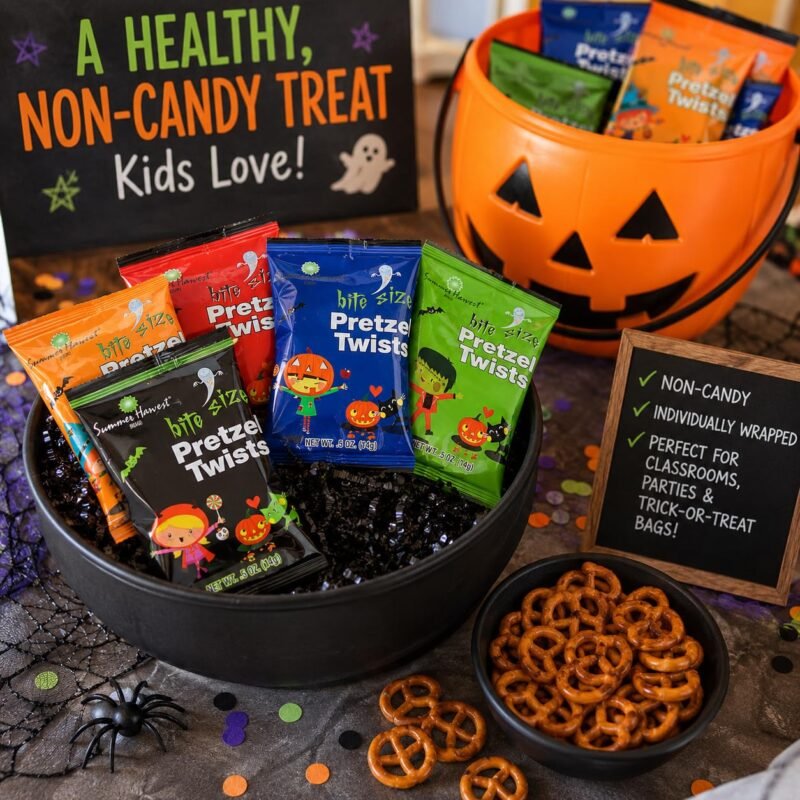  Halloween Pretzel Packs