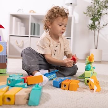 Melissa & Doug Blockables Dinosaur Play Set