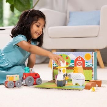 Melissa & Doug Blockables Farm