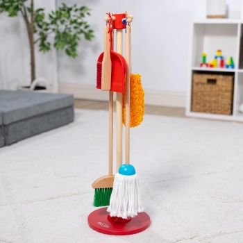 Melissa & Doug Dust! Sweep! Mop! Cleaning Set