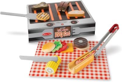 Melissa & Doug Grill and Serve BBQ Set