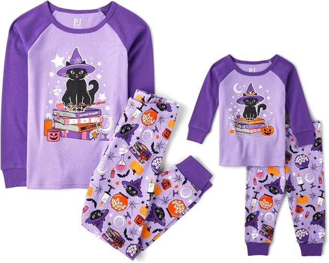 Purple Halloween Pajamas