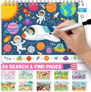 Search & Find Wipe-Clean Activity Book