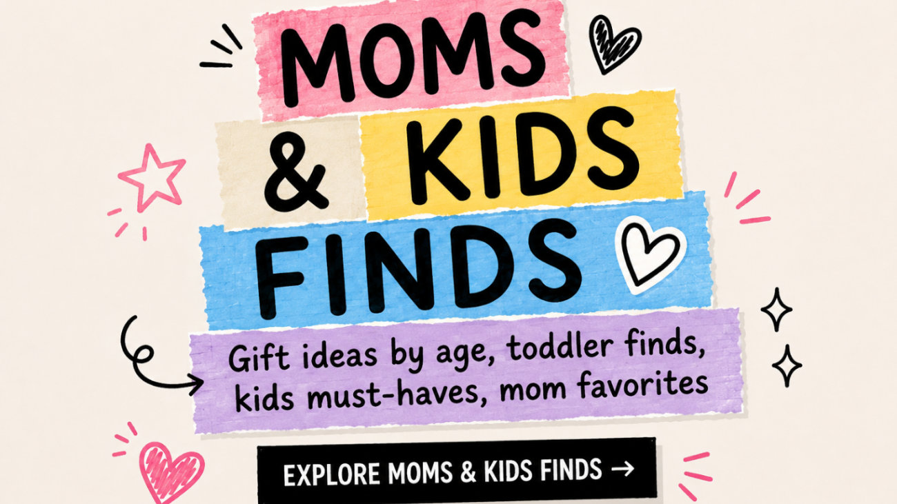 moms and kids finds