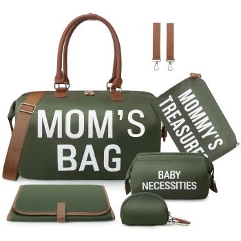 Large Mommy Diaper Bag Tote
