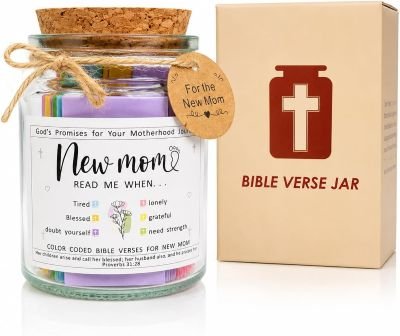 New Mom Bible Verse Jar