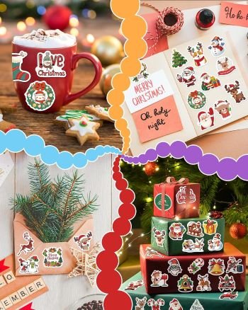 Christmas stickers for kids